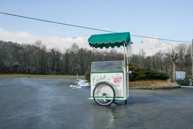 carretto dei gelati vendita basic verde (1)