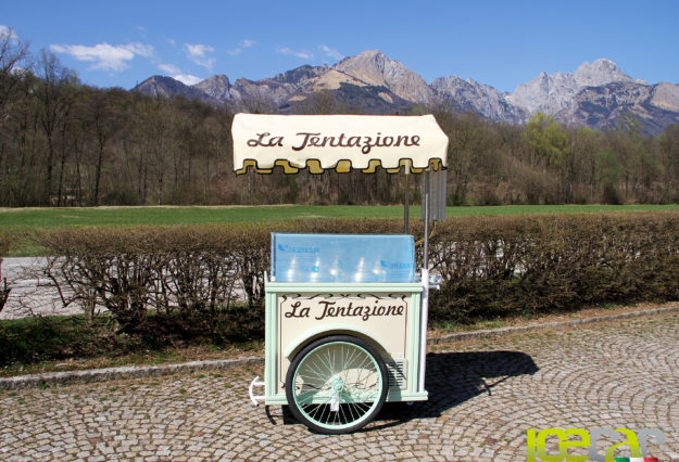 carrettino per gelato