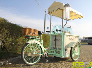 carretto gelati bike triciclo per gelato