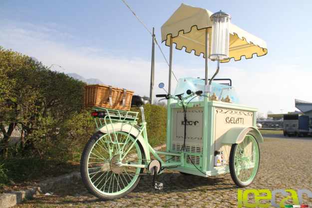 triciclo per gelato