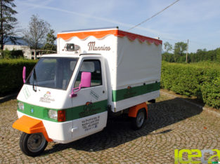 Ape per Gelato Carini Palermo Ape Gelateria