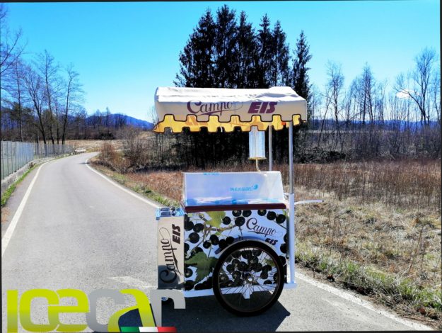 vetrina gelato carretto