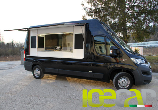 furgone gastronomia street food allestimento ICECAR