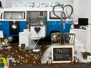 matrimonio-con-volkswagen-T2-gelato Allestimento Speciale Gelateria