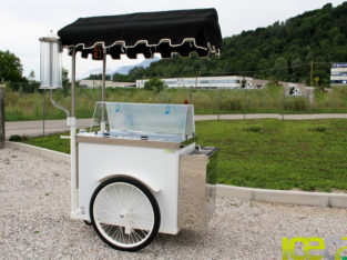 carretto gelato bianco e nero (2) carretto gelato bianco