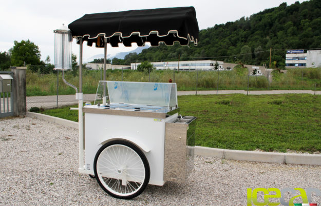 carretto gelato bianco
