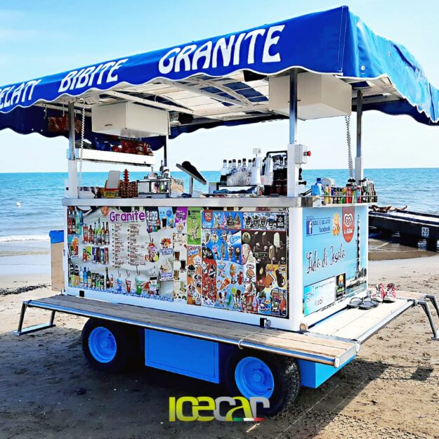 carro spiaggia 4 ruote motrici